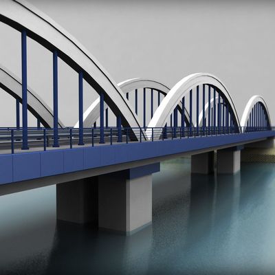 高強度鋼筋構造橋