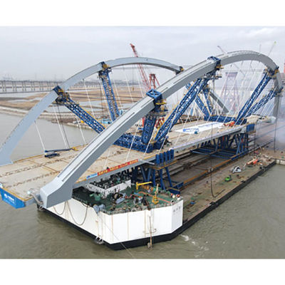 EU規格プレハブボックスガーダー構造トラスキット鋼構造建設アーチ橋製作橋梁