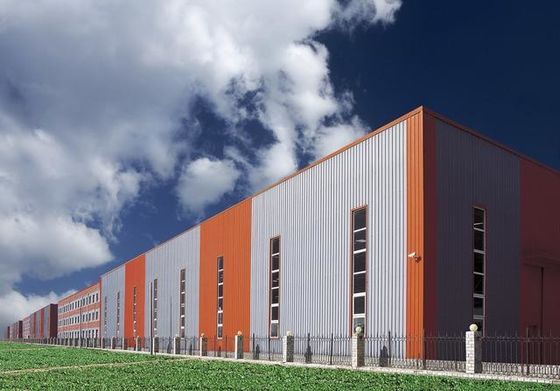 溶接されたH鋼梁 メインフレーム 鉄鋼工学建築 振動または塗装された表面 調整可能な産業用