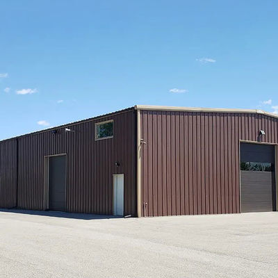 製造済み倉庫 鉄鋼構造ホール 鉄鋼建築物