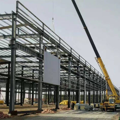商業用鋼鉄構造建築 鋼鉄製ガルバネーション構造産業用建築