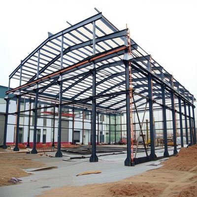 欧州S235 & S355、耐候性に優れたカスタム対応の熱間圧延鋼構造倉庫