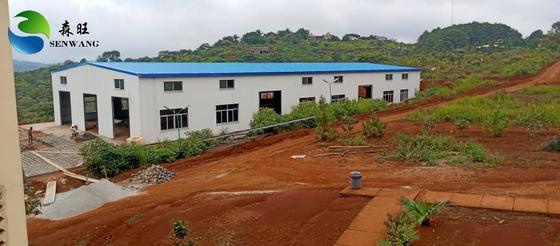 Durable Steel Structure Warehouse with 50 Years Life Span and Q355 Steel Frame