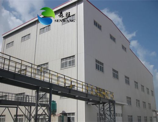 50 Years Life Span Steel Structure Warehouse with Q355B Carbon Structural Steel and ISO 9001 Certification