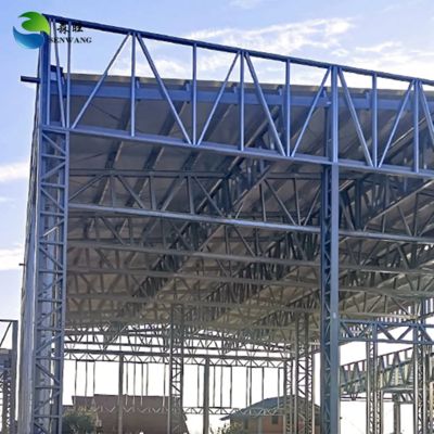 White Wall Color Steel Structure Warehouse with 7~9 Grade Earthquake Resistance and Optional Colors