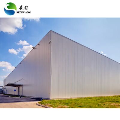 堅牢な産業用貯蔵のための高速インストール技術と鉄鋼材料を組み込んだ近代的な鉄鋼構造倉庫