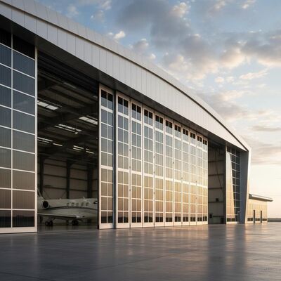 オーダーメイド エコフレンドリーな鋼鉄構造 耐震性 7~9 級 耐風性 0.45 KN/m2 まで