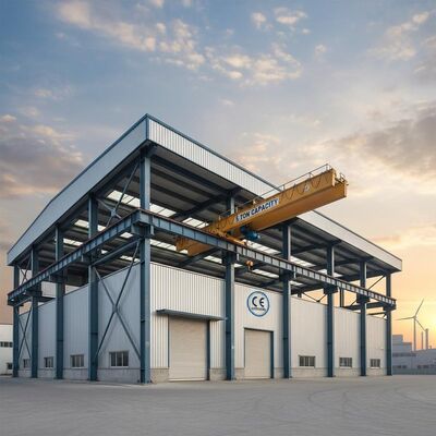 耐腐蝕性 Q235 Q355B 工業用用ボルト接続付きの鋼鉄構造工房