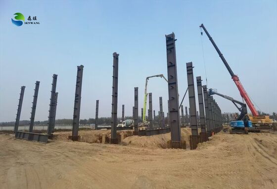 耐風 300km/hまで 鉄筋構造 倉庫 50年使用寿命 カスタマイズされた色オプション