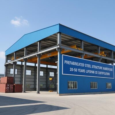 PVDF PTFE セイル仕上げを備えたコンクリート基礎製造ワークショップ、工業製造プロセス向け