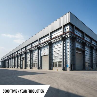 ソープパネルと単層シート 壁 鋼筋構造 倉庫 鋼材の仕上げ塗装またはホットDIPは,年産5万トン